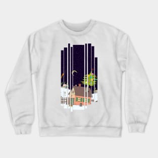 Christmas house Crewneck Sweatshirt